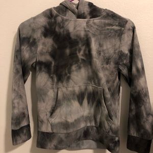 black and grey sweater